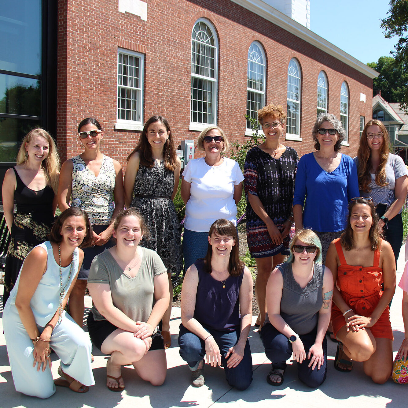 VWW staff members pose in a group photo after our annual retreat. Vermont Works for Women offers careers in nonprofit communications and marketing, development and fundraising, human resources, and program development.
