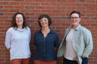 Joy VerPlanck, Rhiannon Johnson, Amber Lessard