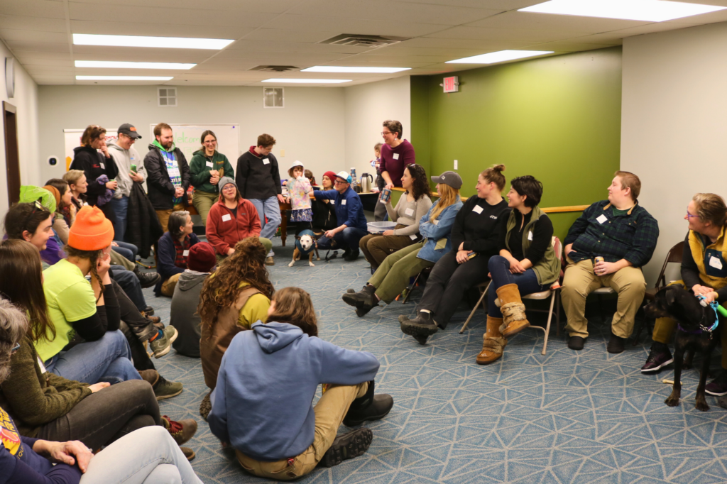 Tradeswomen+ gather for a Trades meet-up