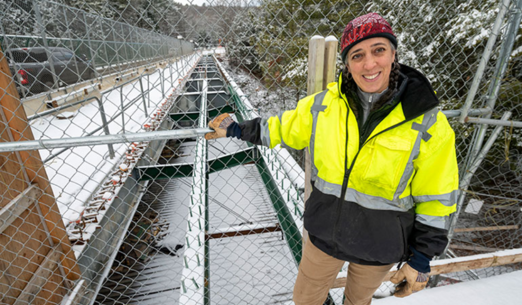 Emily Merwin secured a full-time job in construction management following her service with Vermont Works for Women.