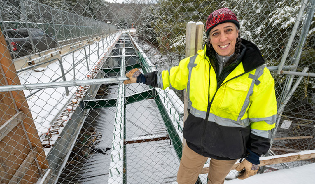 Emily Merwin secured a full-time job in construction management following her service with Vermont Works for Women.